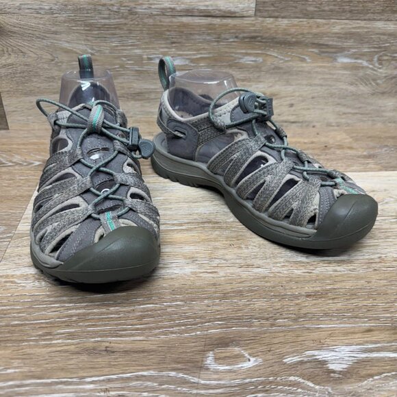 Keen Whisper Gray Lightweight Trail Water Ready Shoes Women's Size 8.5-9 - Picture 5 of 6